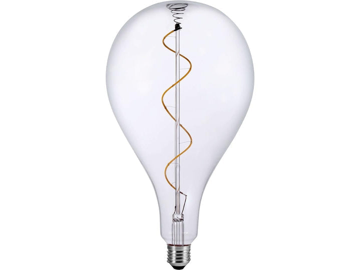 Håndlavet Impero LED-pære E27 dæmpbar - Transparent