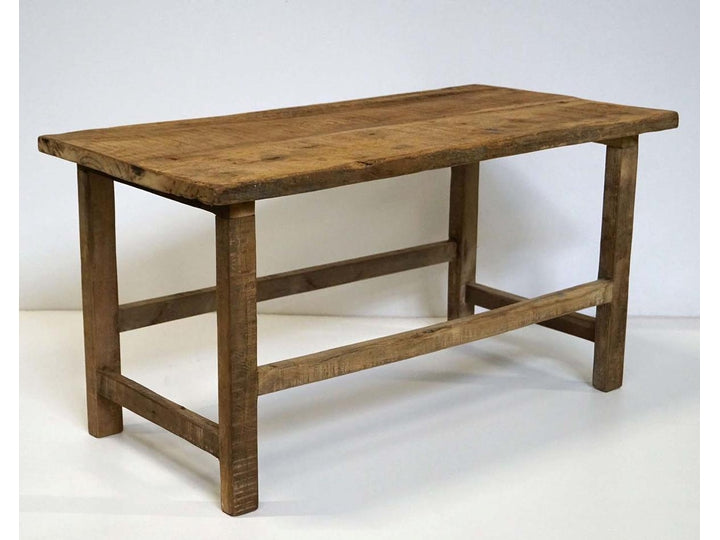 Nordic sofabord i lyst genbrugstræ - Træ m. patina