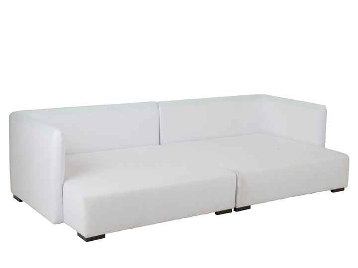 Beach XXL sofa med 1 puder - hvid