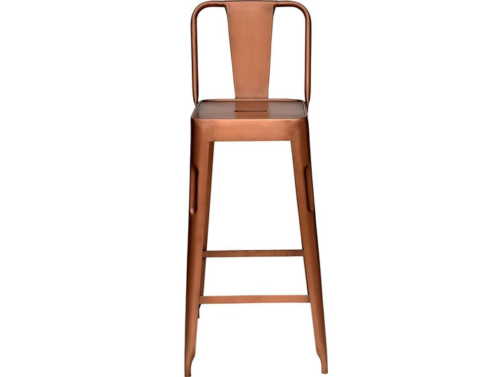 Copenhagen barstol - antikkobber - sæt af 2 stole