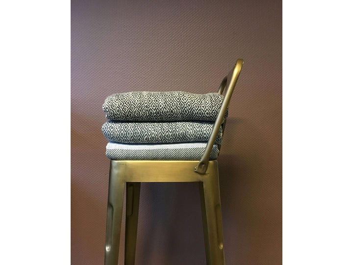 Copenhagen barstol - antikmessing - sæt af 2 stole