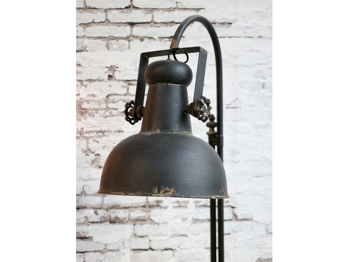 Factory standerlampe - antique sort