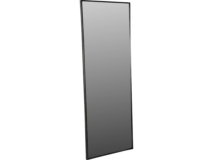 Oscar vægspejl 140 cm højt - Jern og sort